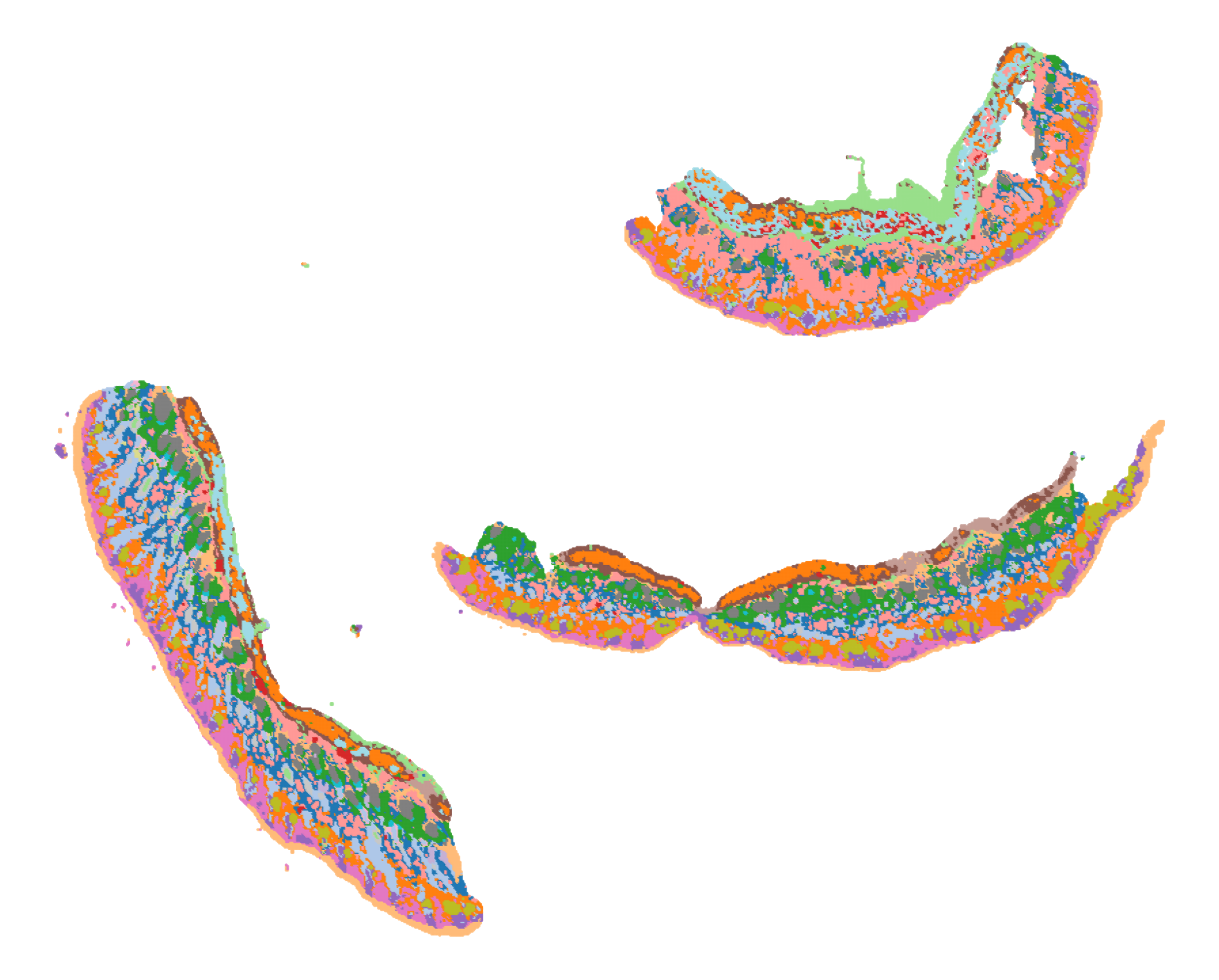 空间聚类分析图
